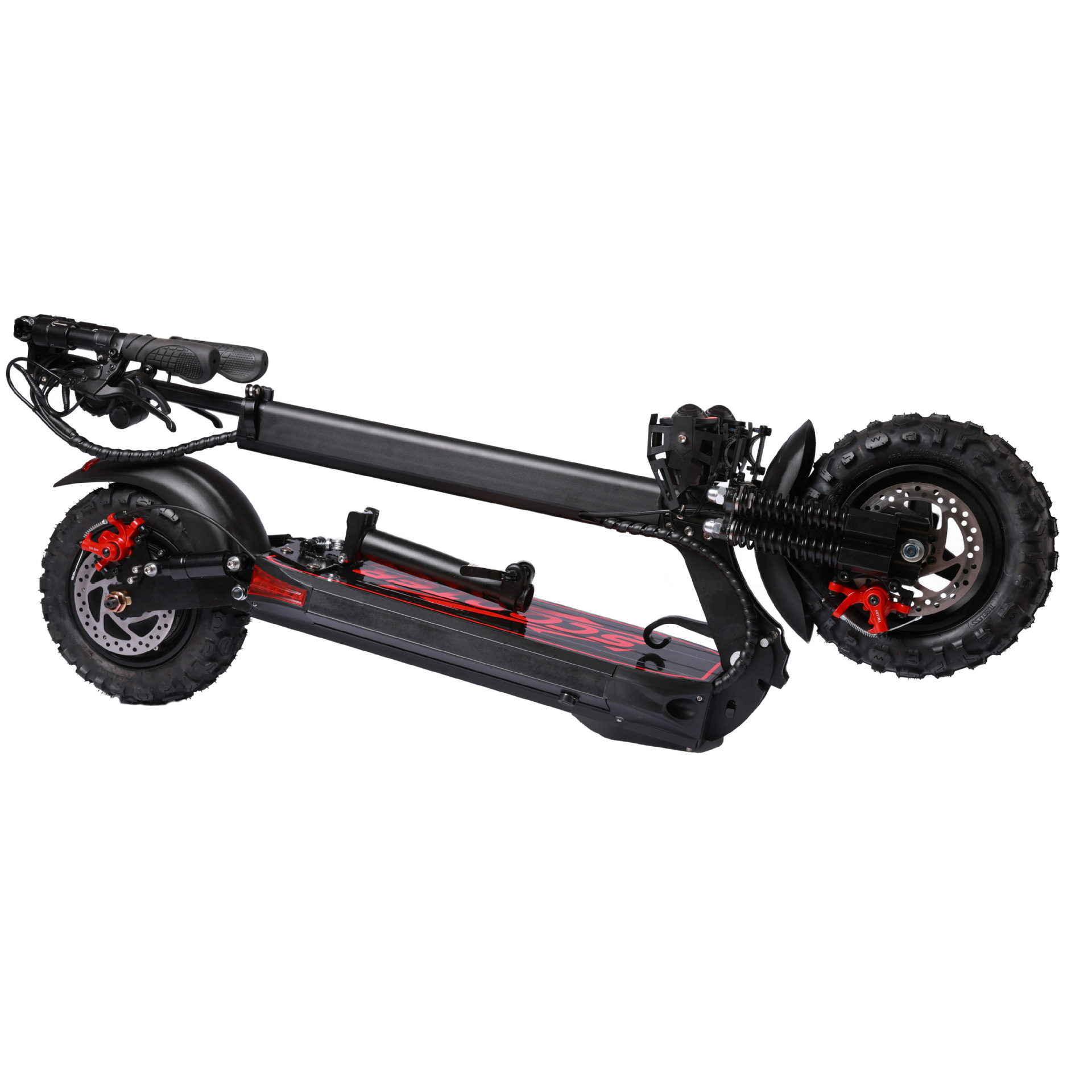 Foreign Trade Export 1200W Foldable Electric Scooter for Adults 11inch Off-Road Electric Scooter with Dual Shock Absorption