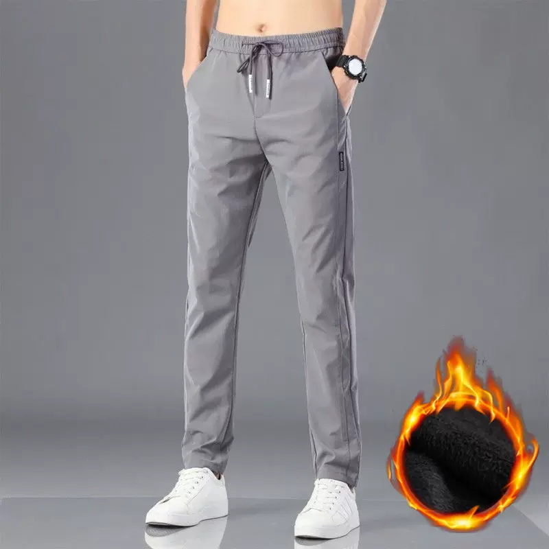 男人透气上班宽松脏加绒加厚干活穿的休闲裤工地服工作裤长裤秋冬