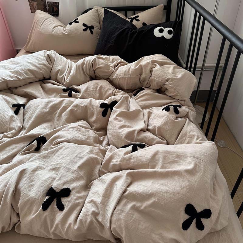 Y 보우밀크티 [입체타올자수·슈퍼소프트 워싱면·걱정없는 알몸수면]