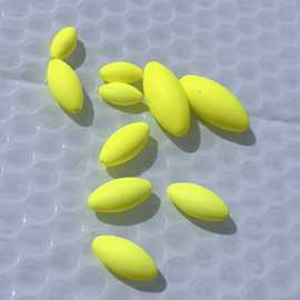现货醒目豆垂钓用品橄榄型醒目豆渔具配件浮漂醒目豆批发