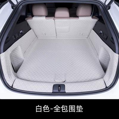 Trunk Mat fully enclosed, waterproof, eco-friendly material - nappa-leather-gray-full-coverage-specifically-for-the-i6