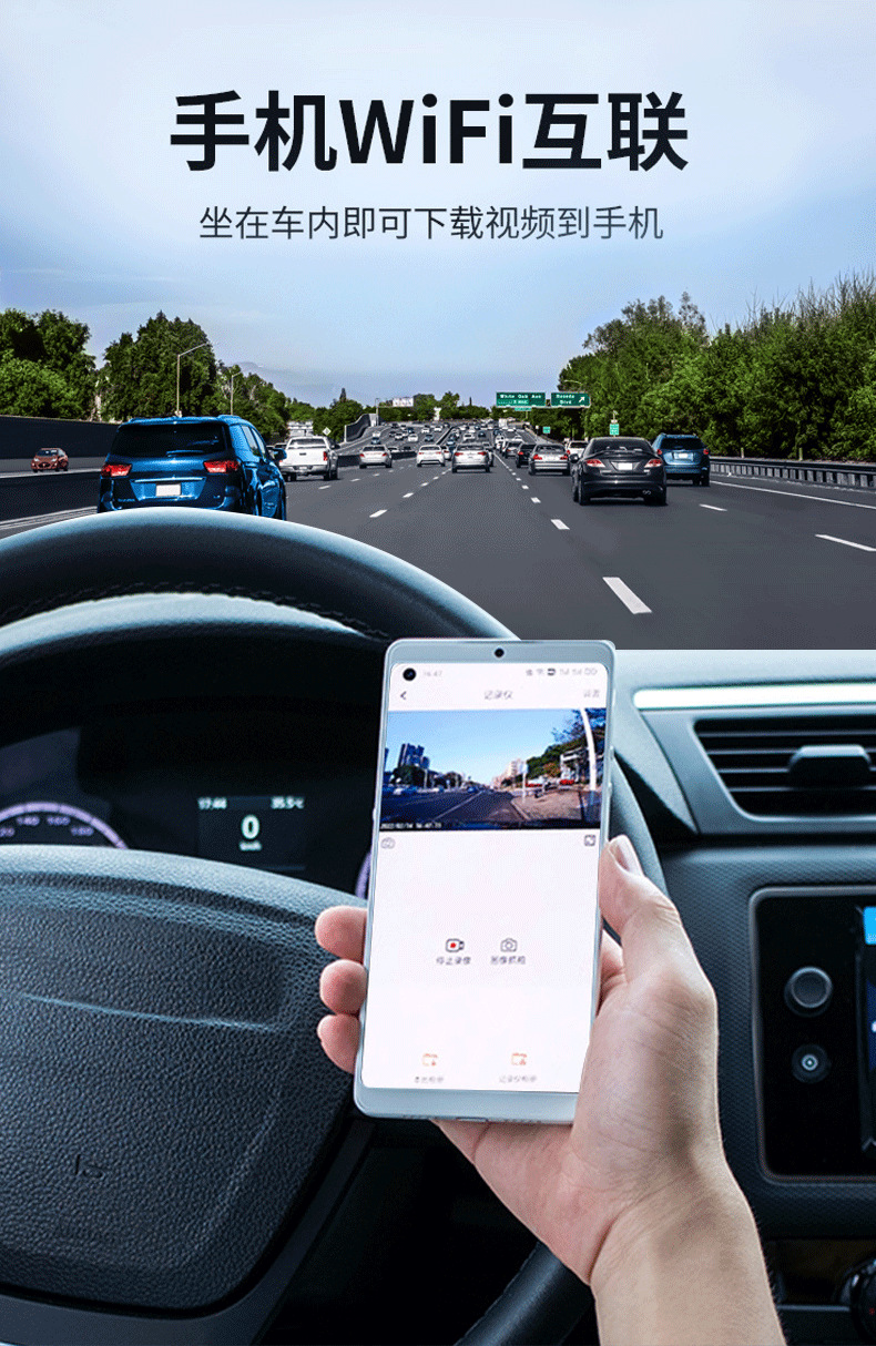Carplay car smart screen front and rear double recording 4K recorder 10.26 inch MP5 navigation Bluetooth player