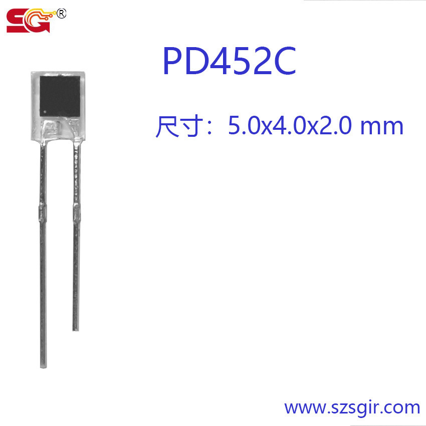 厂家直销 2X4X5 长方形 光敏二极管 红外接收管 PD452C