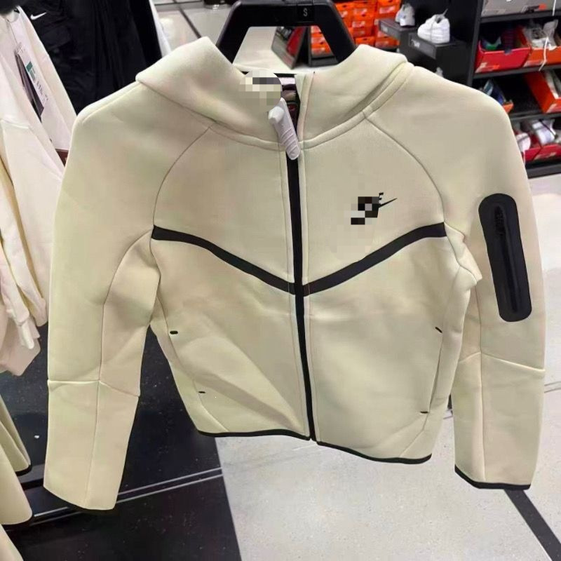 New Windrunner Knitted Jacket Heavyweight 350G Windproof Hooded Loose American Style Half-Zip Wholesale New Windrunner Knitted Jacket Heavyweight 350G Windproof Hooded Loose American Style Half-Zip Wholesale
