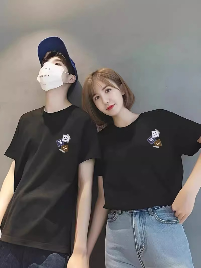 Hielo helado, estilo de puerto 2025 camisetas para hombres y mujeres, camisetas simples para parejas, moda de mangas cortas image 5