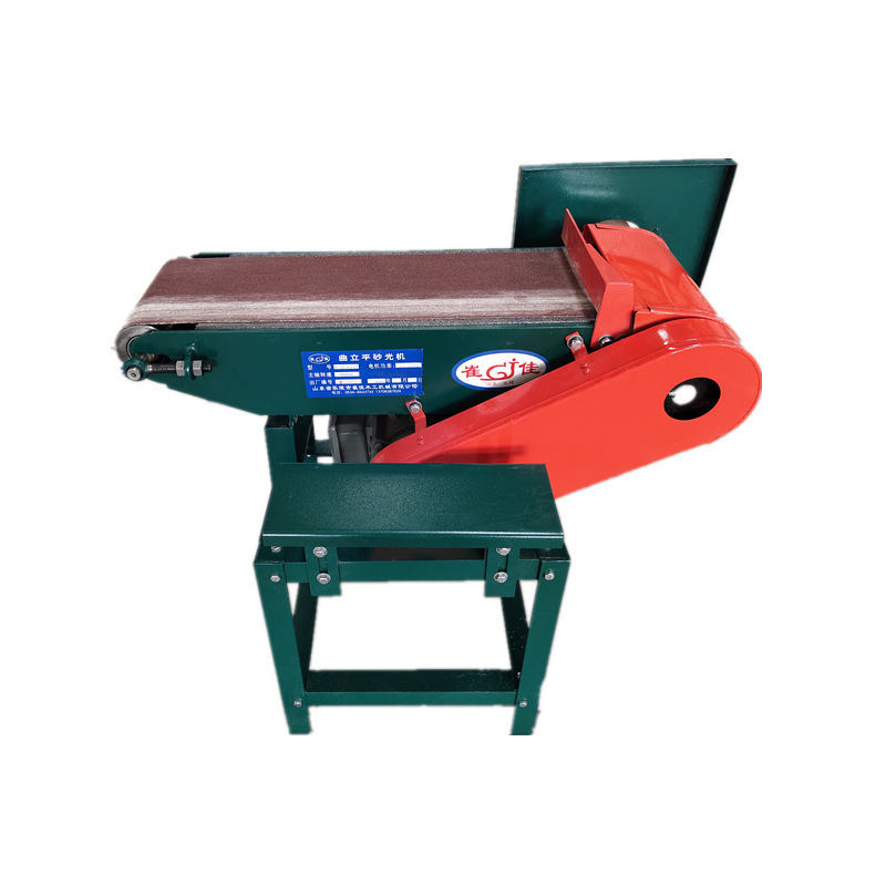 máquina de molienda máquina de molienda máquina de cinta de molienda curva máquina de tela de molienda multifuncional pequeña máquina de madera vertical y horizontal máquina de pulido