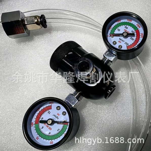 发泡机调压阀减压表