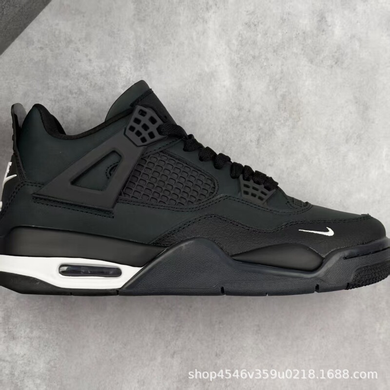 Cross-border foreign trade AJ4 Jordan 4 mid-top retro versatile casual cultural basketball shoes, non-slip and wear-resistant sports shoes Cross-border foreign trade AJ4 Jordan 4 mid-top retro versatile casual cultural basketball shoes, non-slip and wear-resistant sports shoes