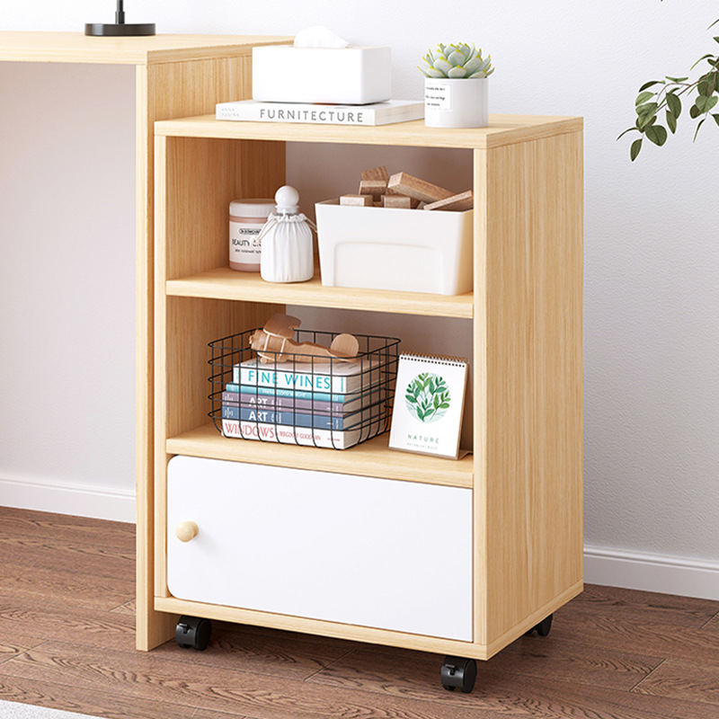 Mobile file cabinet, office bookshelf, bedside storage rack, floor-to-ceiling storage cabinet, storage cabinet, tableside small bookcase