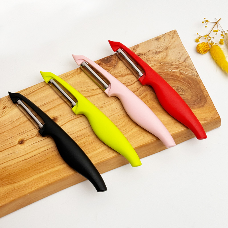Cuchillo de acero inoxidable para engrosar frutas duraderas raspadoras de manzanas raspadoras de frutas de melón patatas raspadoras de cocina doméstica