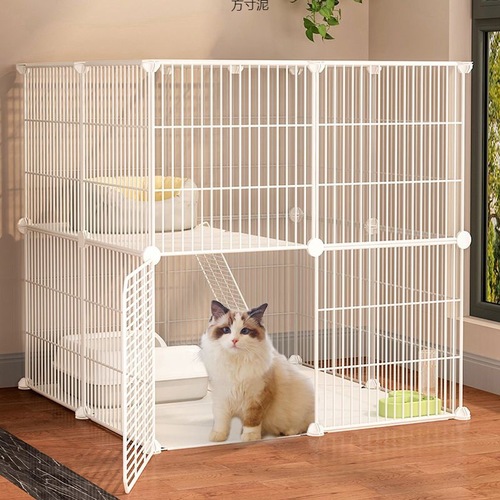 Cat Cage Cat Villa Cage Household Indoor Cat House with Toilet Extra Large Free Space Small Cat Cat Bed Wholesale
