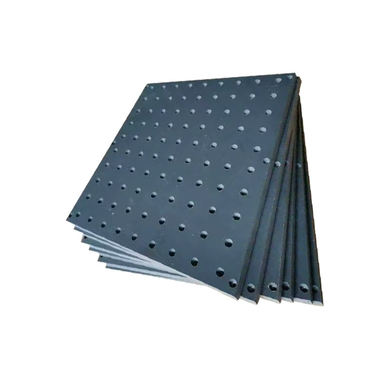 Spot PVC welding, punching and cutting, insulated, corrosion-resistant, high-density solid gray plastic PVC hard board