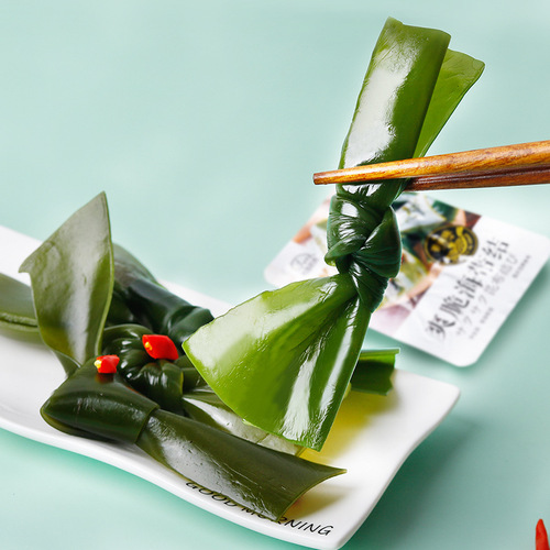 Fasimiyu kelp knot 150g ready-to-eat spicy snacks garlic snacks snack wakame bag