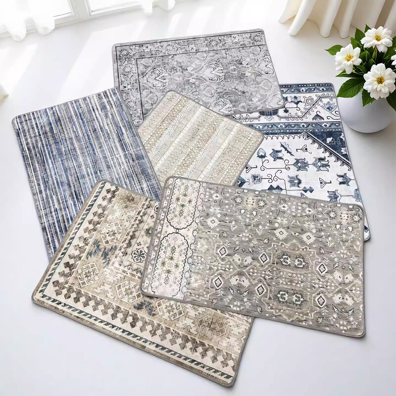 Defective Foreign Trade Products, Machine Washable Non-Slip Floor Mats for Entryway, Bathroom, Kitchen, and Doorway, Thin Machine Washable Mats Defective Foreign Trade Products, Machine Washable Non-Slip Floor Mats for Entryway, Bathroom, Kitchen, and Doorway, Thin Machine Washable Mats