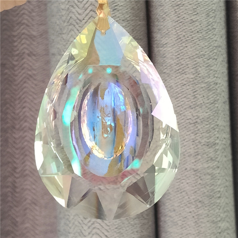 Sun Catcher Crystal Garden Ornament AB Color Series Six-Piece Combo Amazon Supply Crystal Lamp Accessories