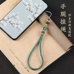 中国風のシンプルな携帯電話のストラップは手首の縄を掛けます。