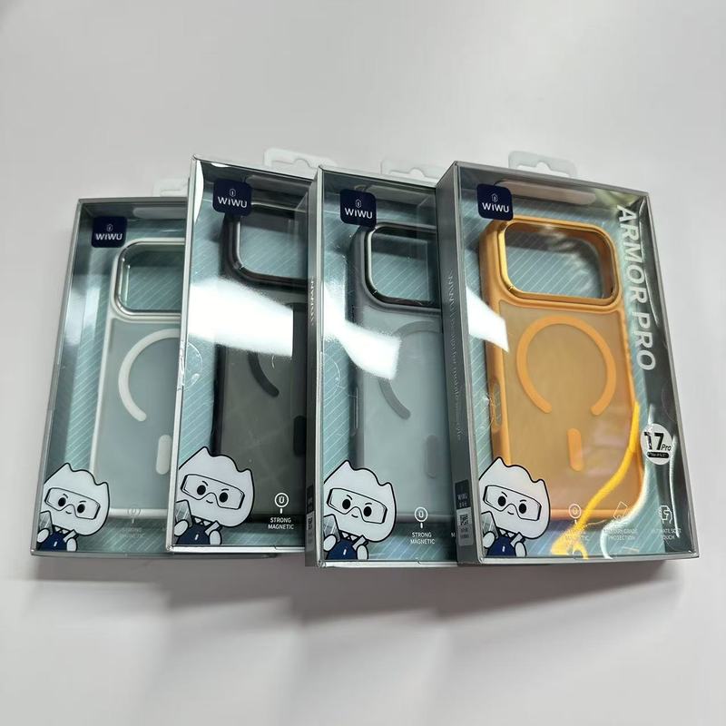 wiwu吉玛仕适用于iphone17promax肤感磨砂磁吸手机壳17pro防摔壳|undefined
