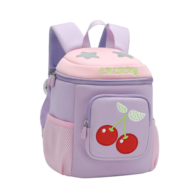 Kindergarten niñas schoolbag estudiante de la escuela primaria bowknot chica dulce mochila protección de la columna vertebral transpirable cómodo mochila de gran capacidad