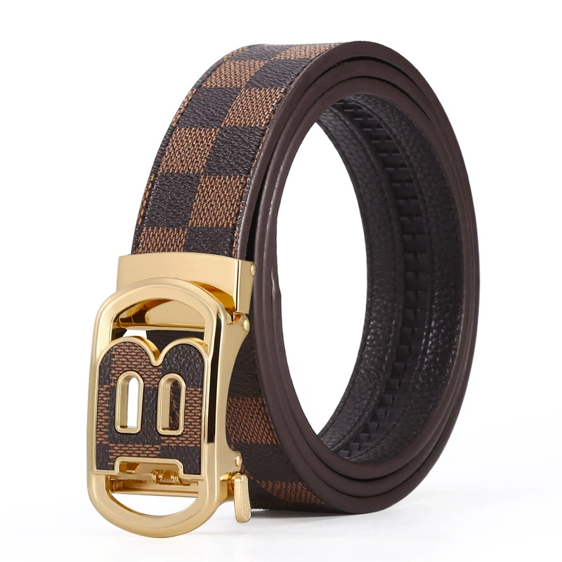 Мужская металлическая пряжка—письменная Burberry & ZD стили, металлическая пряжка, регулируемая 110–130 см