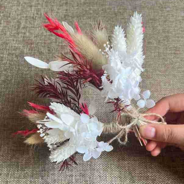 Ramo de Flores Secas — Pampas Naturales para Decoración o Boda