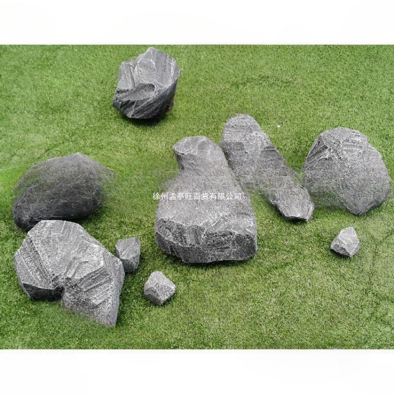 泡沫石头假石头仿真石头道具假山泡沫石头墙造景舞台装饰橱窗庭院