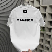 夏季新款男士刺绣短袖t恤时尚青年潮流圆领百搭休闲打底半袖上衣