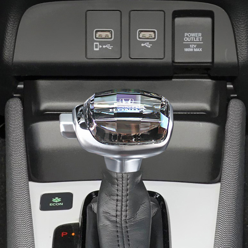 Adecuado para Honda Fit Laifu salsa engranaje mango de cristal cabeza de engranaje modificación cabeza engranaje cambio cabeza palanca
