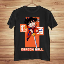 Dragon Ball龙珠悟空动漫印花T恤薄款上衣短袖anime Tshirt跨境