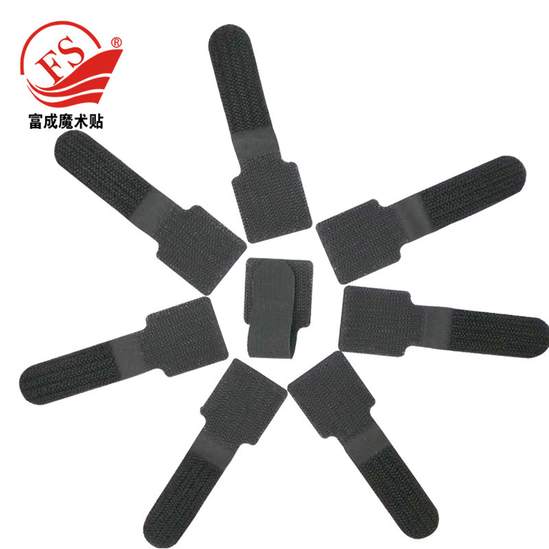 3m Black Velcro Self-Adhesive Hook-And-Loop Double-Sided Adhesive Fixed Sofa Mop Door Curtain Nylon Buckle