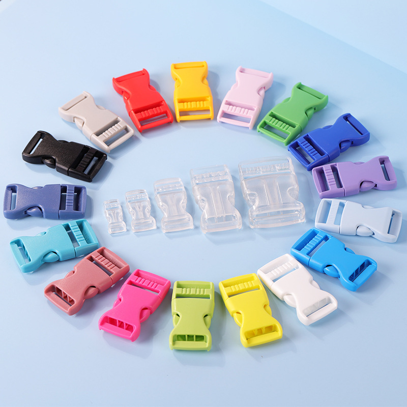 彩色塑料插扣子母扣织带连接扣箱包配件2.5cm卡扣书包扣服装辅料
