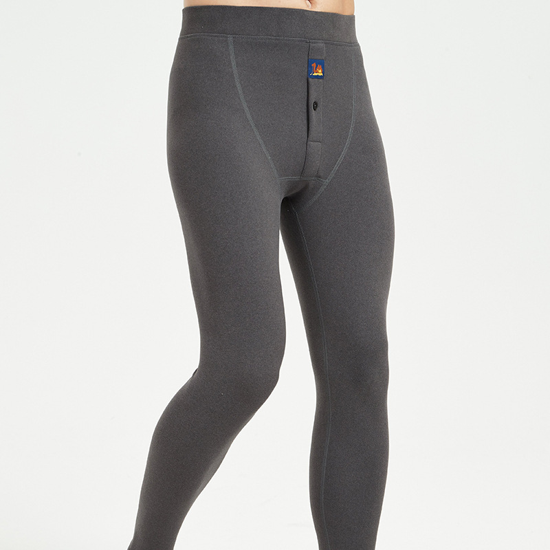 다크 그레이 남성-카멜 바지