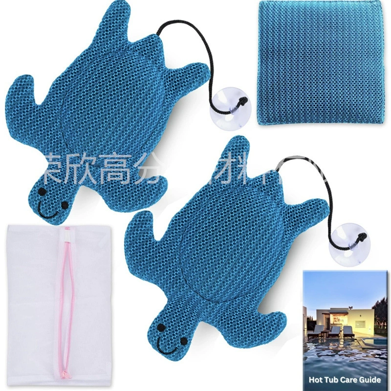 Вакуумная упаковка, поглотитель накипи для гидромассажной ванны, многоразовая губка для чистки спа-бассейна, маслопоглощающая губка