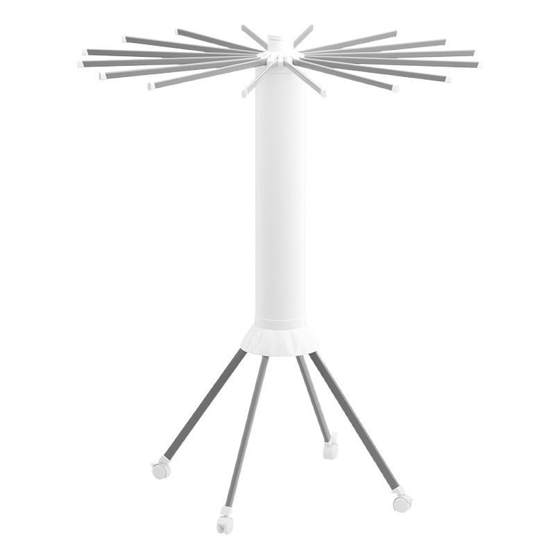 Tendedero plegable de pulpo creativo, balcón, estilo de piso para el hogar, estante de secado de ropa móvil multifuncional, práctico y conveniente