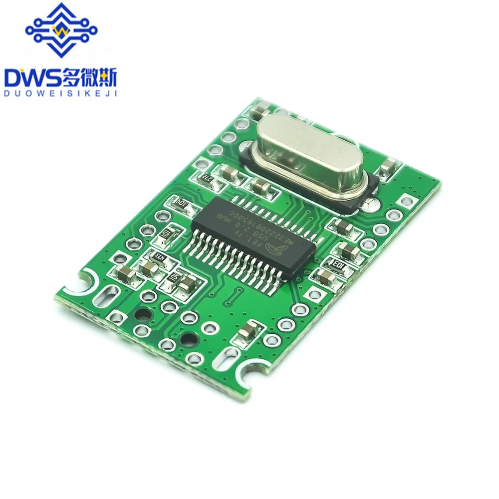 USB2.0 expansion module HUB hub 1: 4 1 Drag 4 interface to connect development board free drive