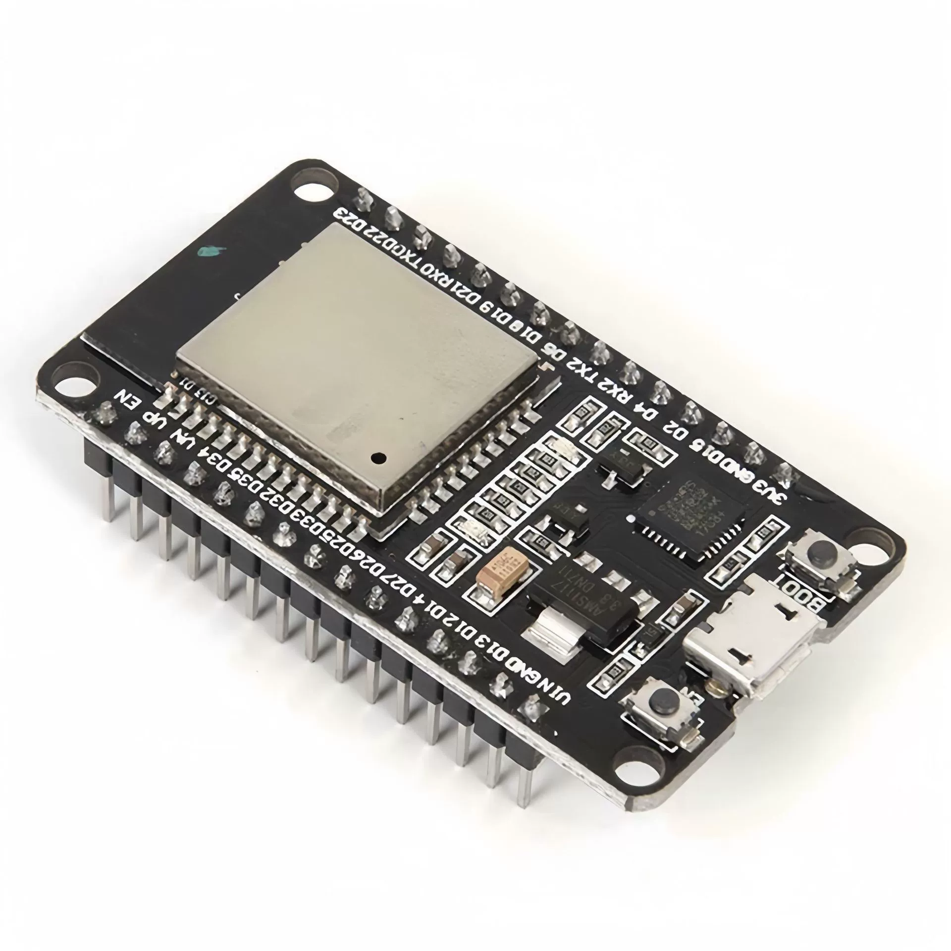 Development board (ESP32 CP2102) 30‑pin, Wi‑Fi + Bluetooth, micro/Type‑C USB