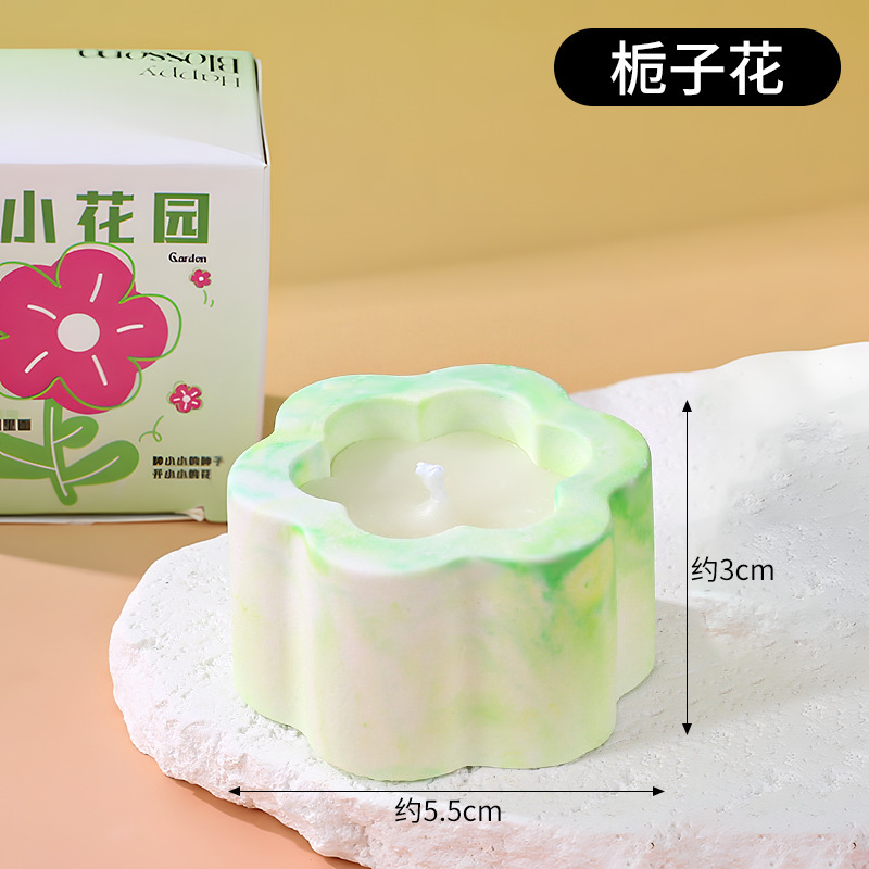 花瓣香薰蜡烛居家持久熏香卧室固体蜡烛香氛高级感浪漫礼物伴手礼|undefined