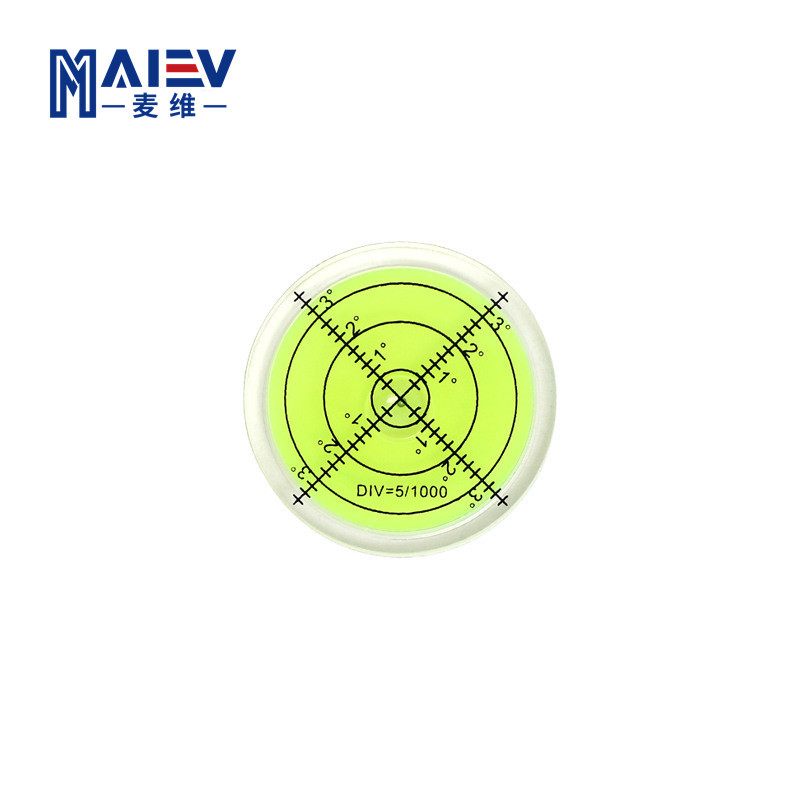 40mm 50mm万向刻度水准泡 带数字水平泡 测量平面水平仪 现货供应
