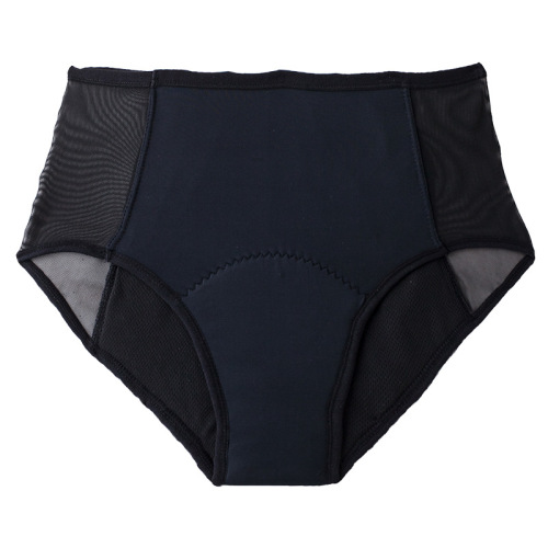 Cross-border European and American large size four-layer menstrual underwear with large absorbency, breathable, leak-proof, sanitary napkin-free menstrual underwear 9140