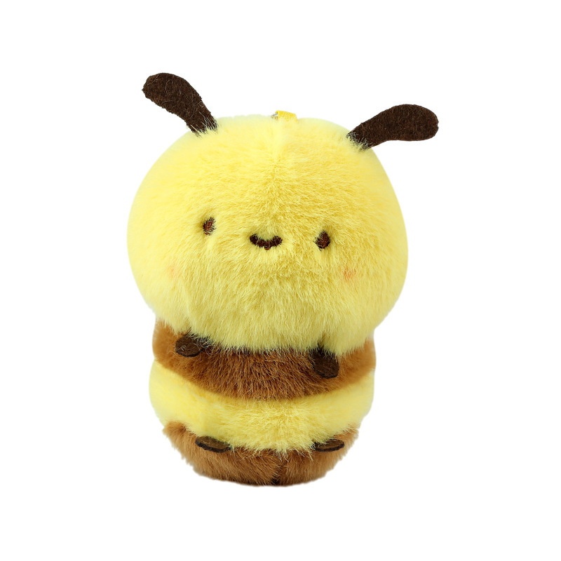 インターネット有名人かわいい小さな蜂ぬいぐるみペンダント蜂キーホルダー車のペンダントバッグ小さなペンダント小さなギフト|undefined