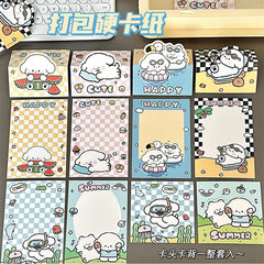 騰億連名オリジナル楽楽豆包装カード頭カード背少女出カード小カード装飾カード部品卸売り