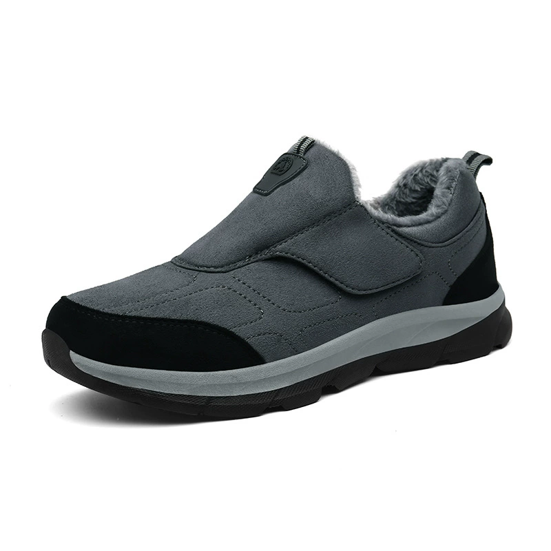 Sports shoes for mother, warm non‑slip cotton sneakers A925, soft sole, autumn