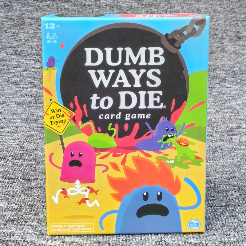 Новая игра в карты Plush DUMB WAYS to Die