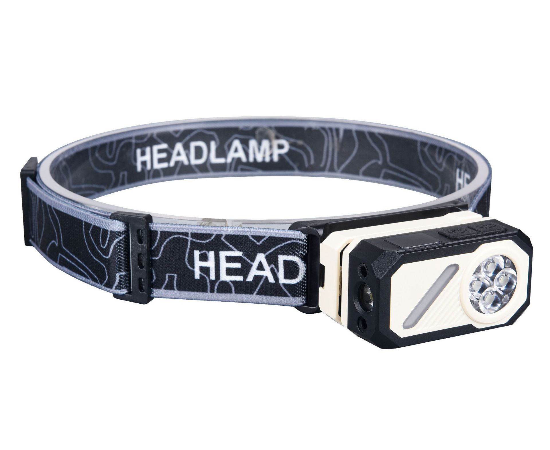 Nuevo faro de inducción de luz brillante LED de color brillante multifuente de luz de larga duración multifunción lámpara portátil de carrera fuerte lámpara de clip magnético