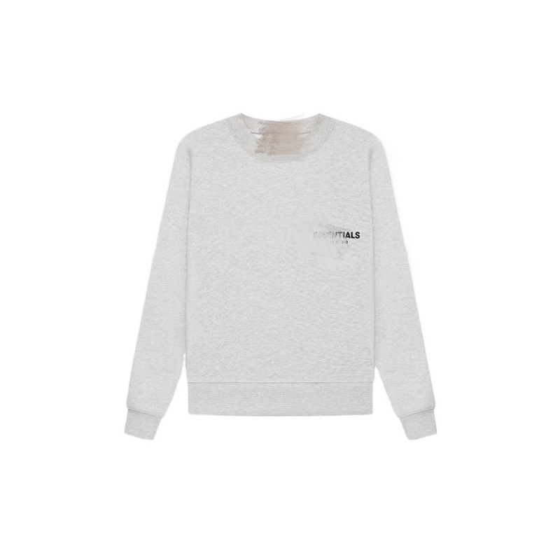 22Ssessentials- Front and Back Flocking Printed Lettering Crew Neck Sweatshirt Trendy Street Style Loose Fit 22Ssessentials- Front and Back Flocking Printed Lettering Crew Neck Sweatshirt Trendy Street Style Loose Fit