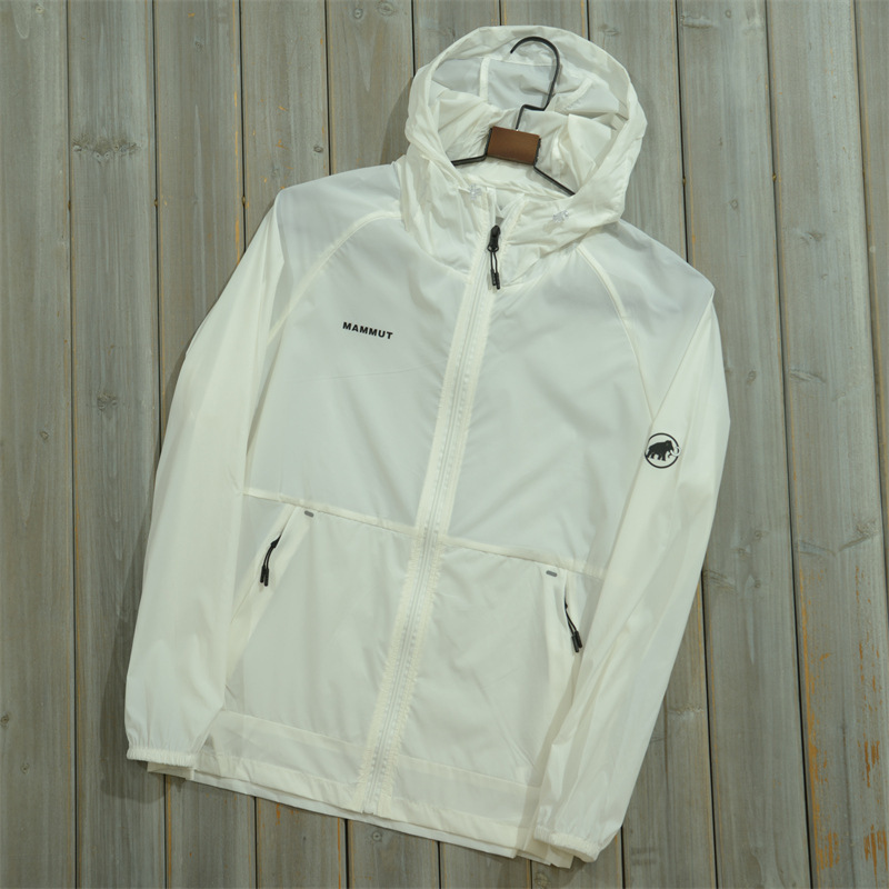 Mammoth High-Quality Ultra-Light Summer Men's Outdoor Breathable Skin Jacket Sports Casual Hooded Loose Sun Protection Clothing