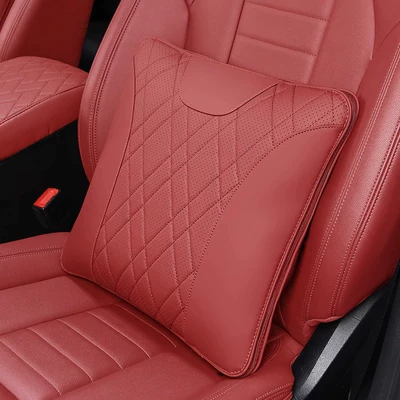 Waist Support 530Li Neck, Waist support - bmw-air-conditioned-pillow-quilt-volcano-red-1-piece