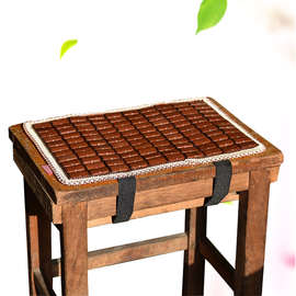 KE3C夏季薄凉席垫服装厂员工坐垫竹席透气制衣上班屁股小凳子垫子