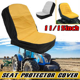 棉布+涤纶布 重型农用车 叉车 拖拉机 割草机座椅套 座垫防尘套