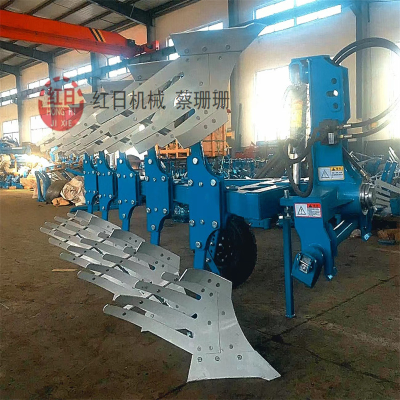 液压翻转犁 1LF-525卡座栅条犁 拖拉机悬挂栅条犁 铧式犁