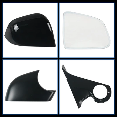 Large field of view rear view auxiliary mirror — to Tesla model3modely rear mirror